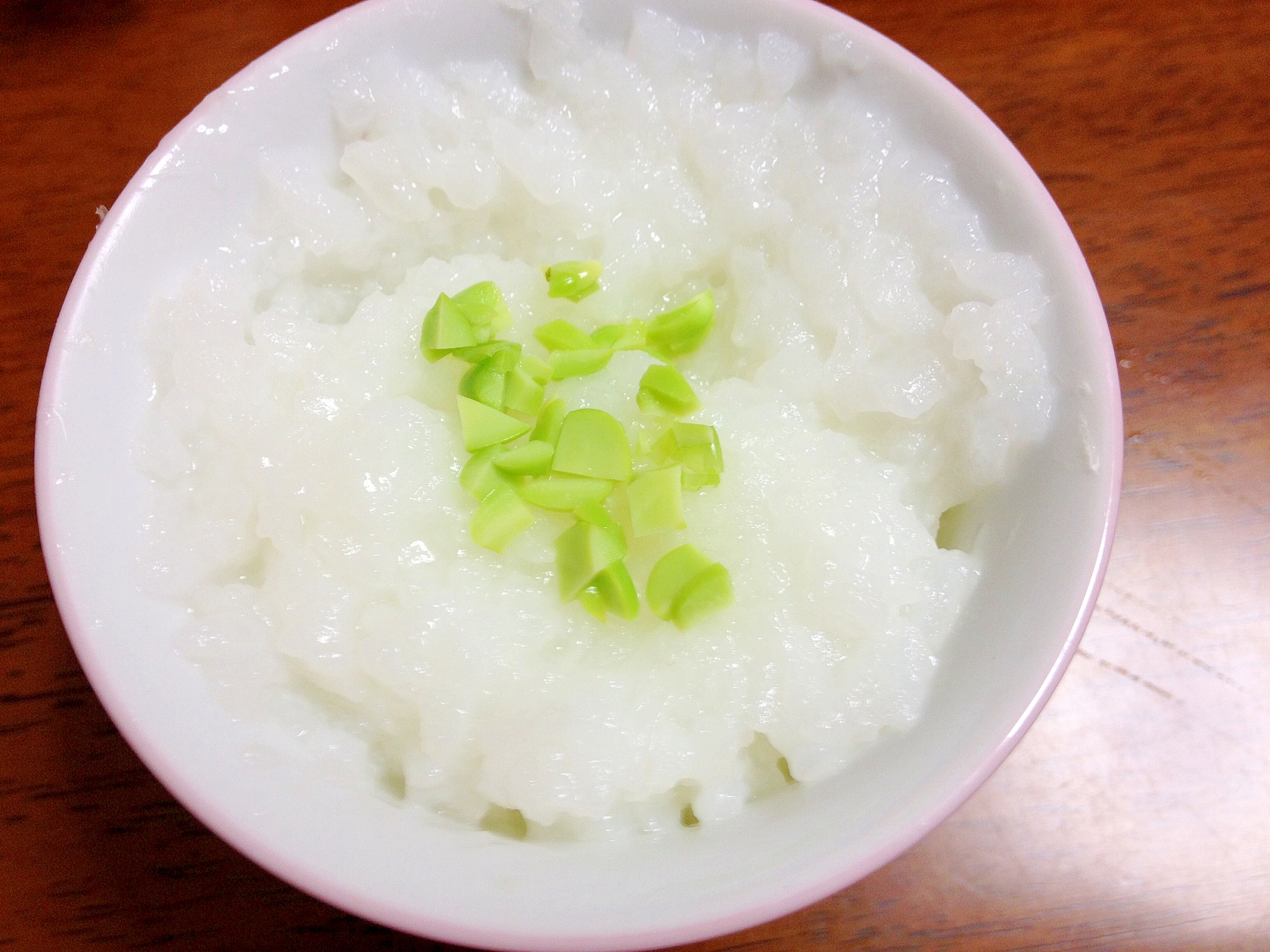 離乳食中期枝豆ご飯 レシピ 作り方 By Mi 6352 楽天レシピ