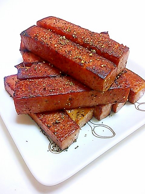 カリカリ♪ペッパースパムスティック