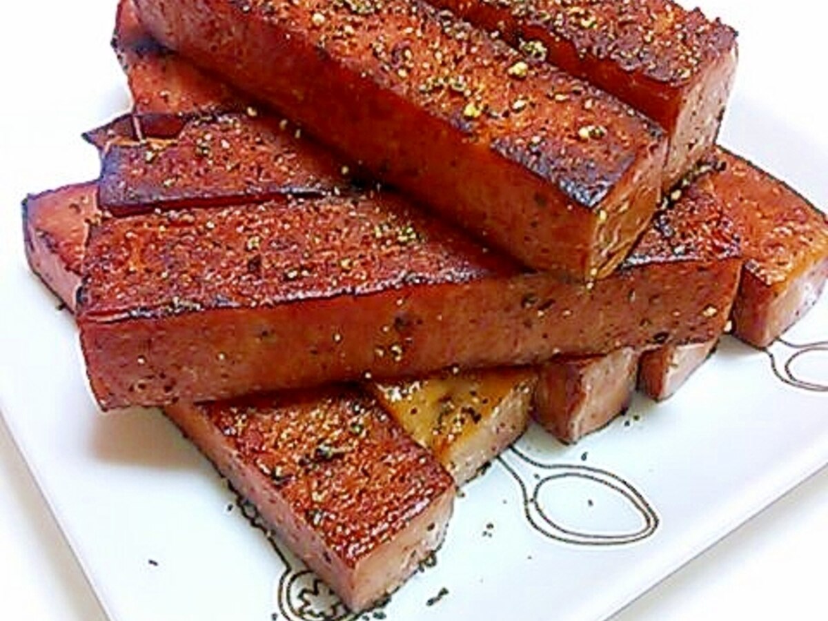 カリカリ ペッパースパムスティック レシピ 作り方 By Marly Recipe 楽天レシピ カリカリ ペッパースパムスティック レシピ 作り方 By Marly Recipe 楽天レシピ