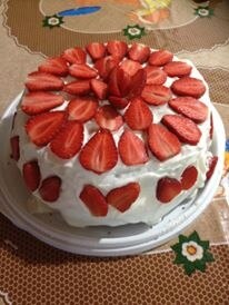 スポンジケーキミックスで簡単 苺のショートケーキ レシピ 作り方 By Korie0627 楽天レシピ