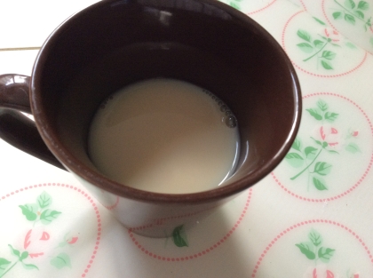 手軽に美味しいカフェラテができました！