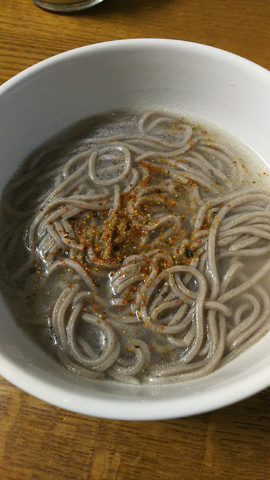 創味シャンタン蕎麦