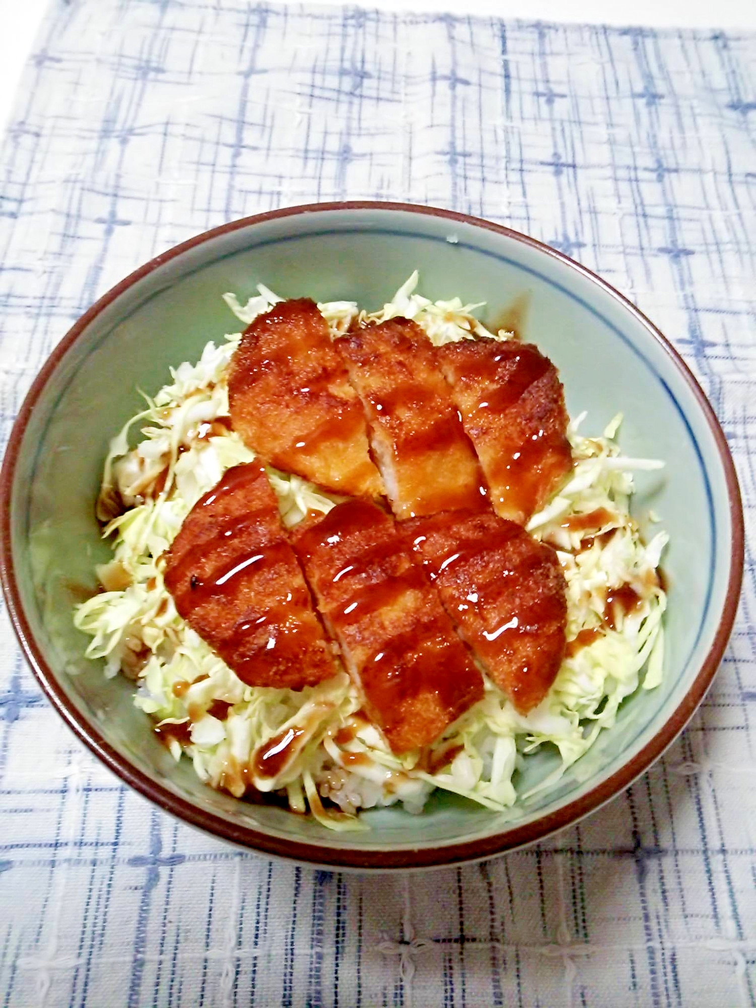 ☆ヒレカツソース丼☆