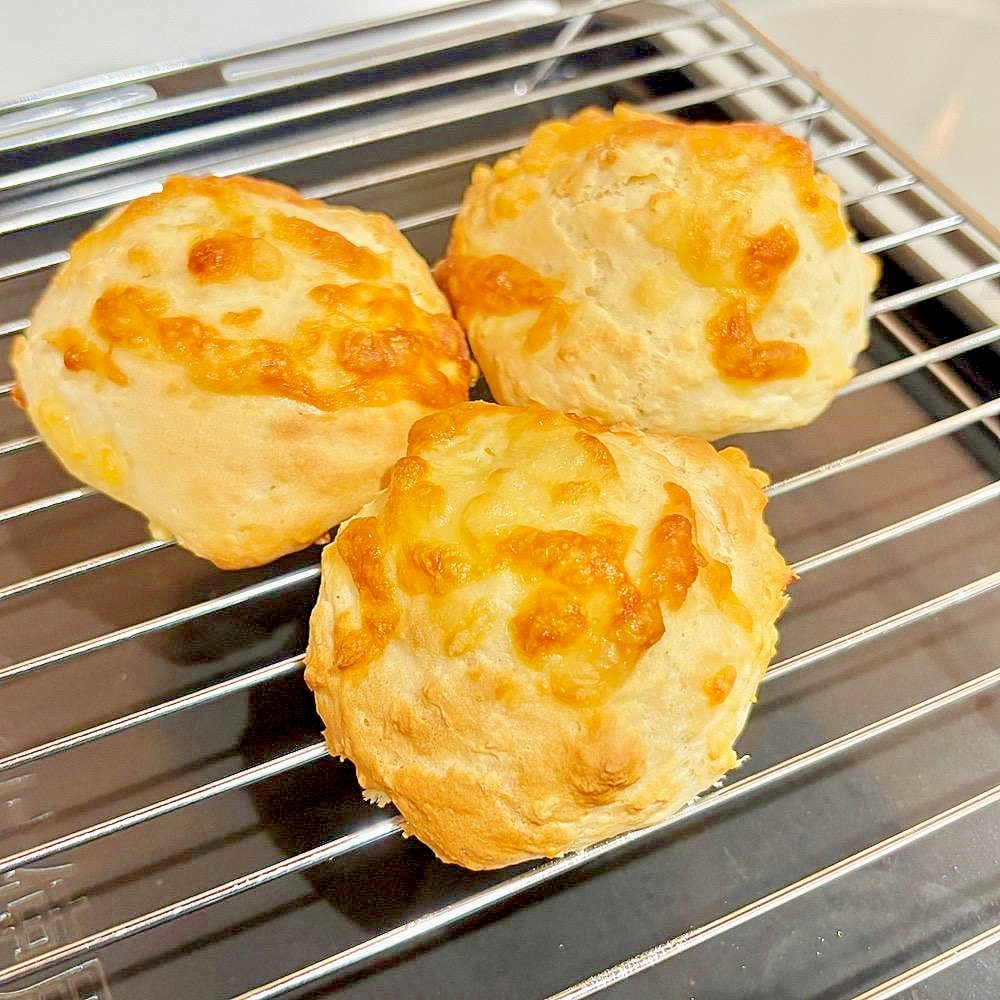 発酵なしで作るチーズパン