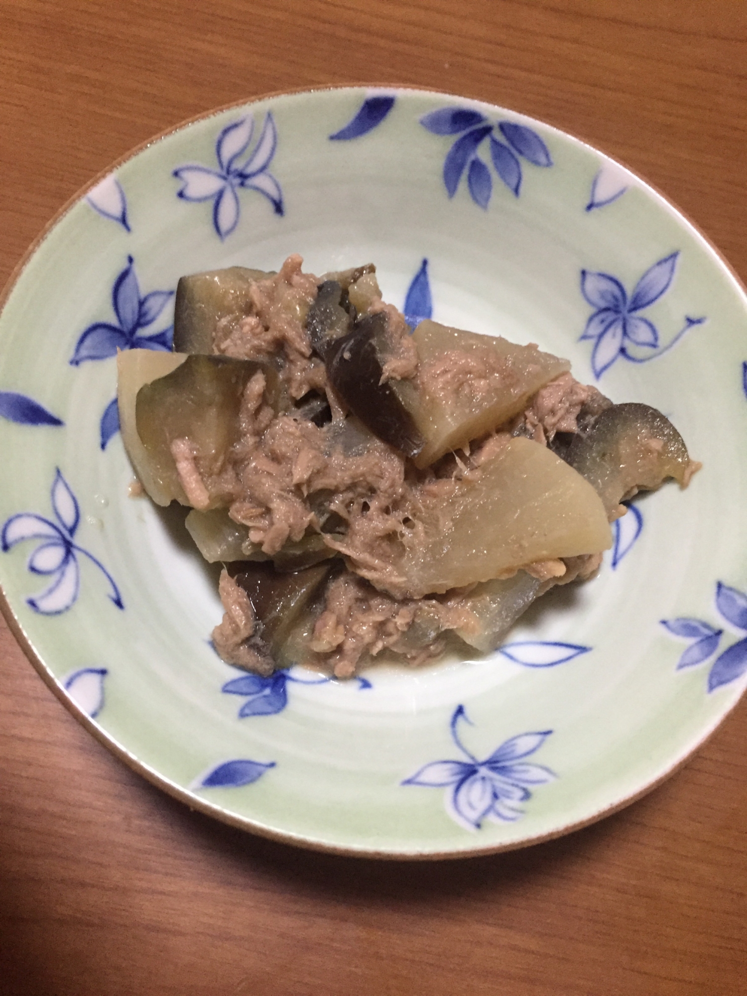 なすと大根のツナ煮