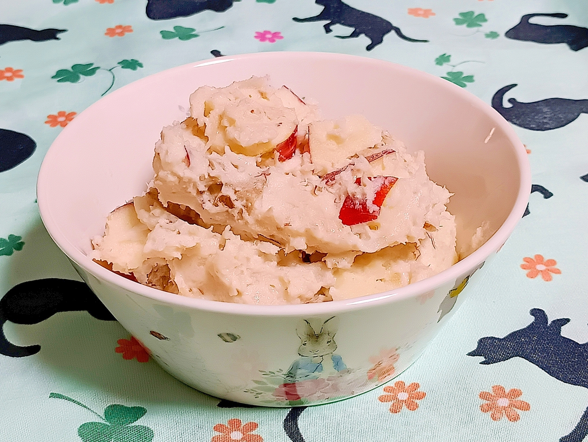 旨味たっぷり❤ツナとりんご入りポテトサラダ