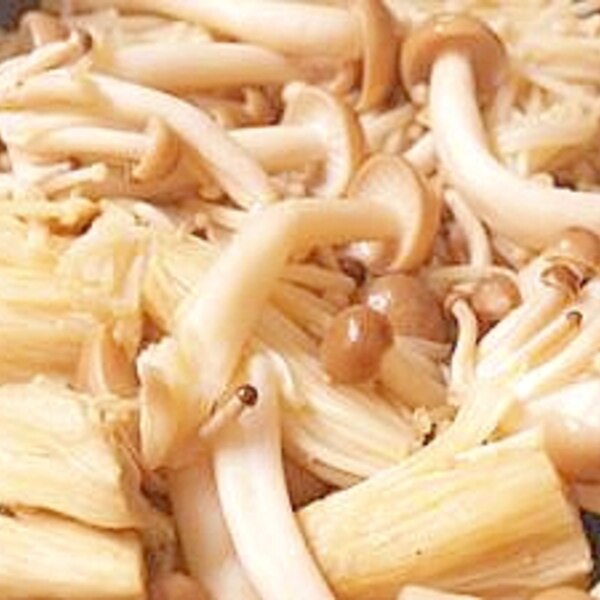健康美容に しめじとえのきのバター炒め レシピ 作り方 By さくぱん 楽天レシピ
