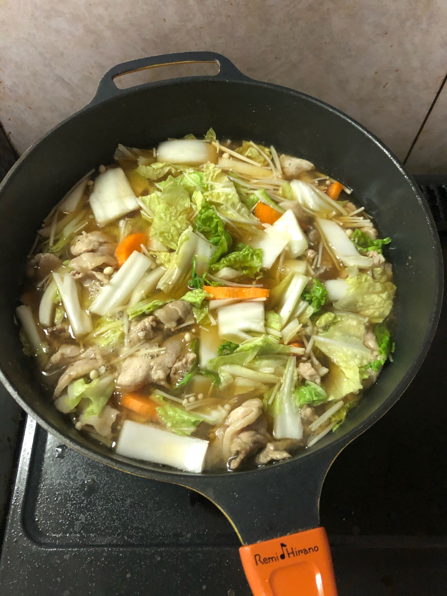 豚肉と白菜の中華風煮込み