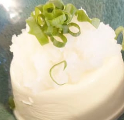 大根おろしと大葉の冷奴