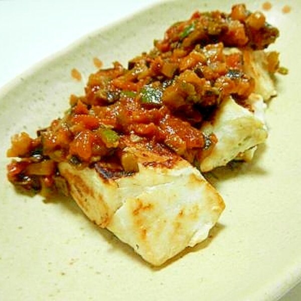 白身魚の夏野菜ソースがけ レシピ 作り方 By あず 楽天レシピ 白身魚の夏野菜ソースがけ レシピ 作り方 By あず 楽天レシピ