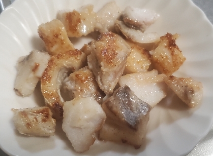 タラのガーリックバジル焼き