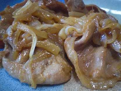こんばんは~~生姜タレが豚肉に良く絡まってとっても美味しかったです。ごちそうさまでした。(*^_^*)