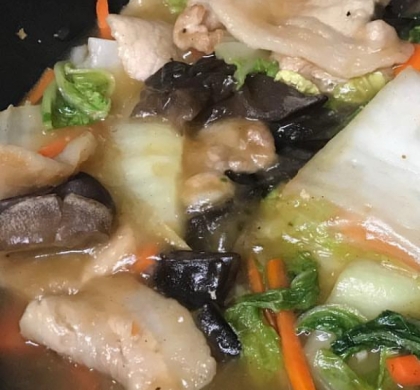 野菜たっぷり中華丼