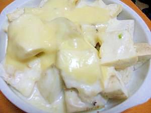 豆腐とカブで　真っ白なドリア