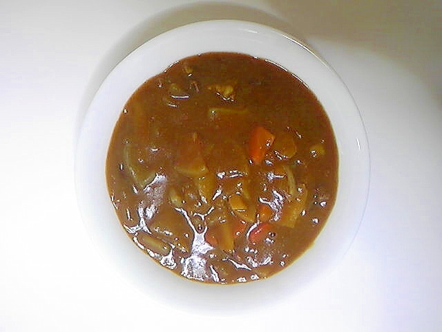 水煮野菜で和風カレー