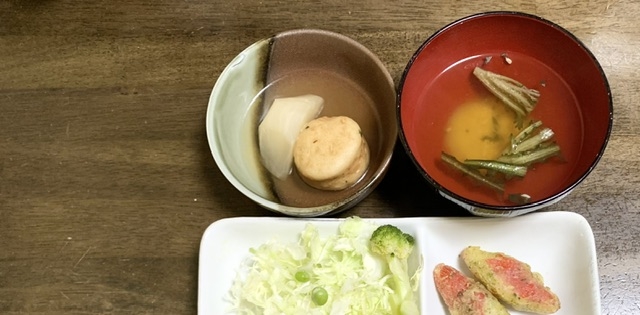 煮物レシピ　かぶとがんもの煮物