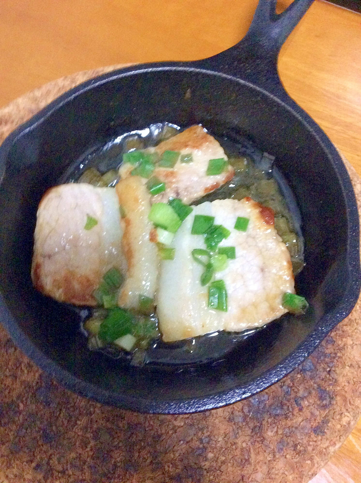 豚バラ塩焼き