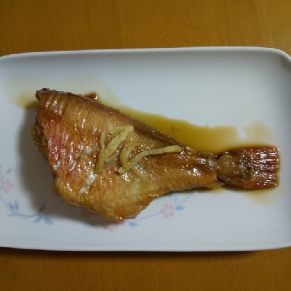 赤魚があったらシンプルに煮魚！基本の赤魚の煮つけ♪