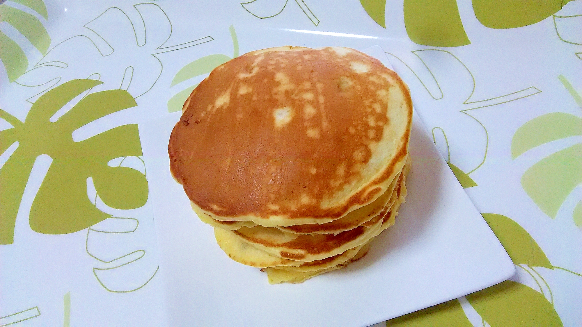 ふっくらとろ ん バナナパンケーキ レシピ 作り方 By Aoi 楽天レシピ