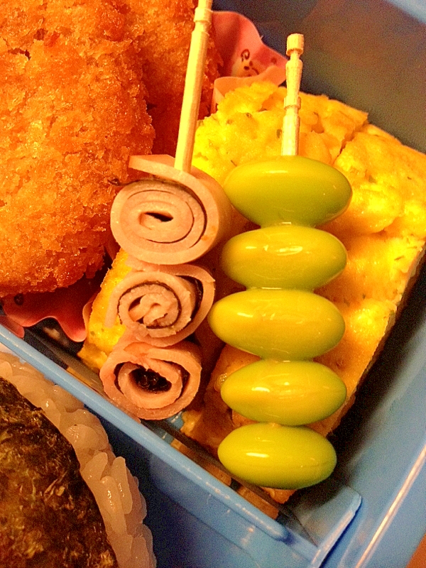 お弁当に クルクルハム海苔巻 枝豆ピック レシピ 作り方 By ゴールデンアルジータ 楽天レシピ お弁当に クルクルハム海苔巻 枝豆ピック レシピ 作り方 By ゴールデンアルジータ 楽天レシピ