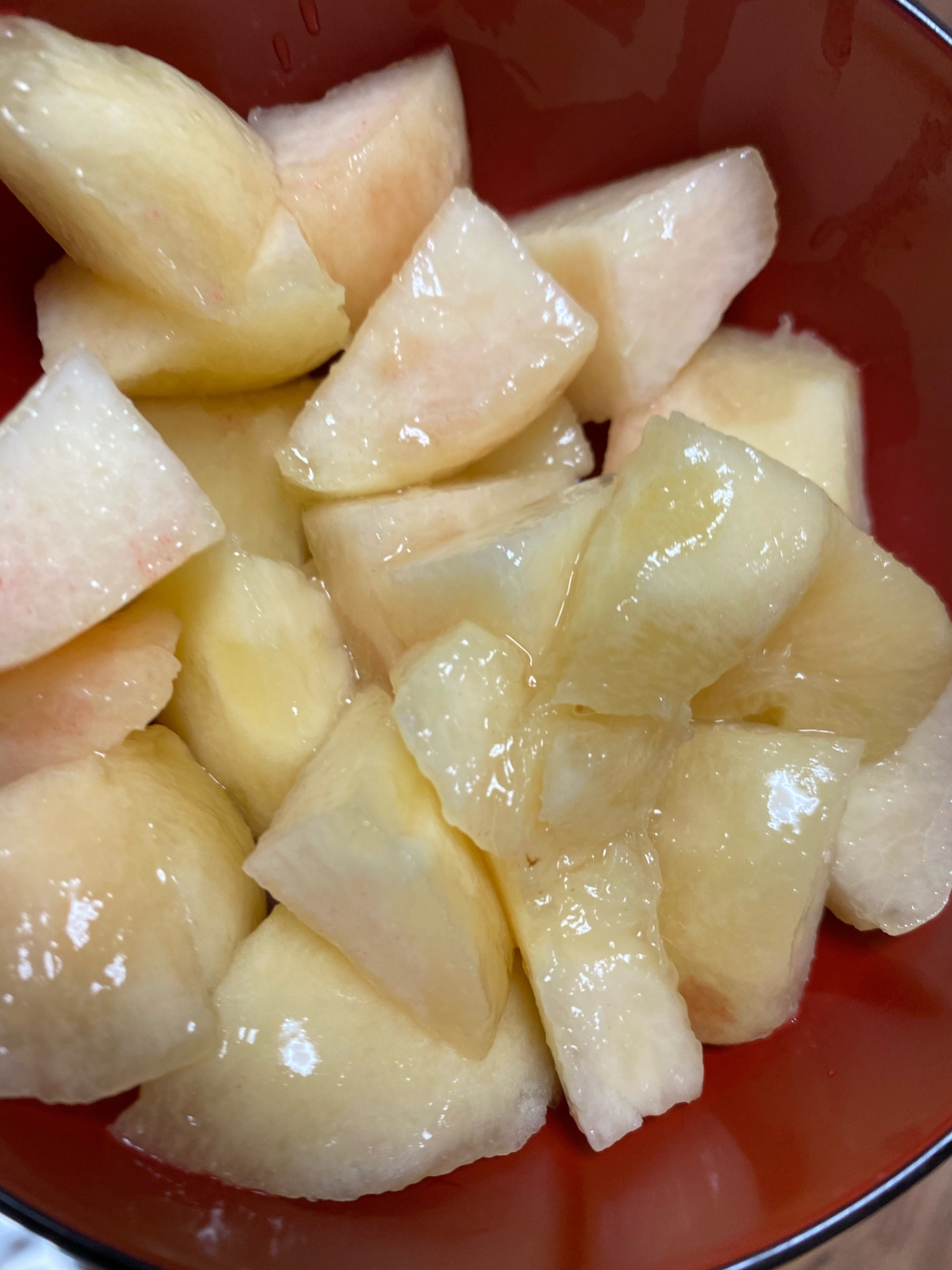 しゃりしゃり美味しい冷凍桃