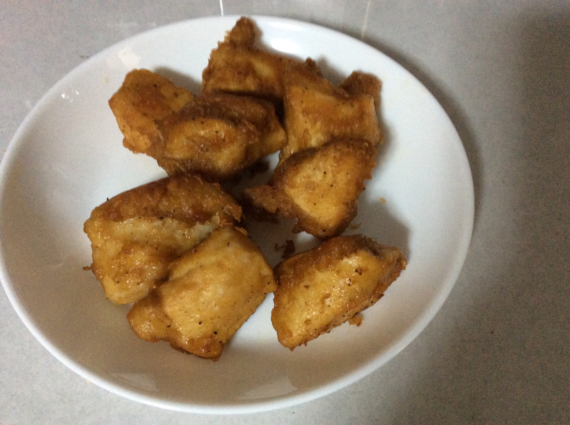 超しっとり！ ”海水もどき“の鶏胸肉唐揚げ