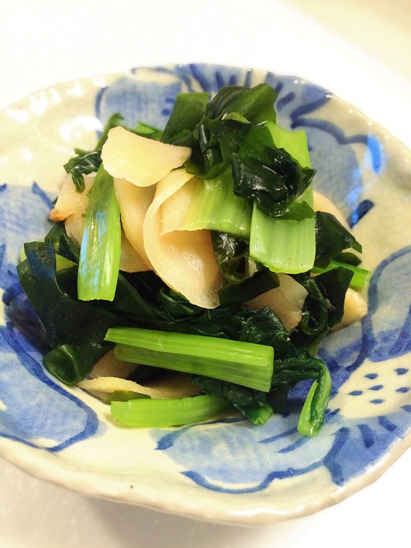 ガリの酢の物