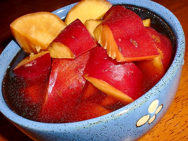 夏の食欲減退に さつま芋の甘煮