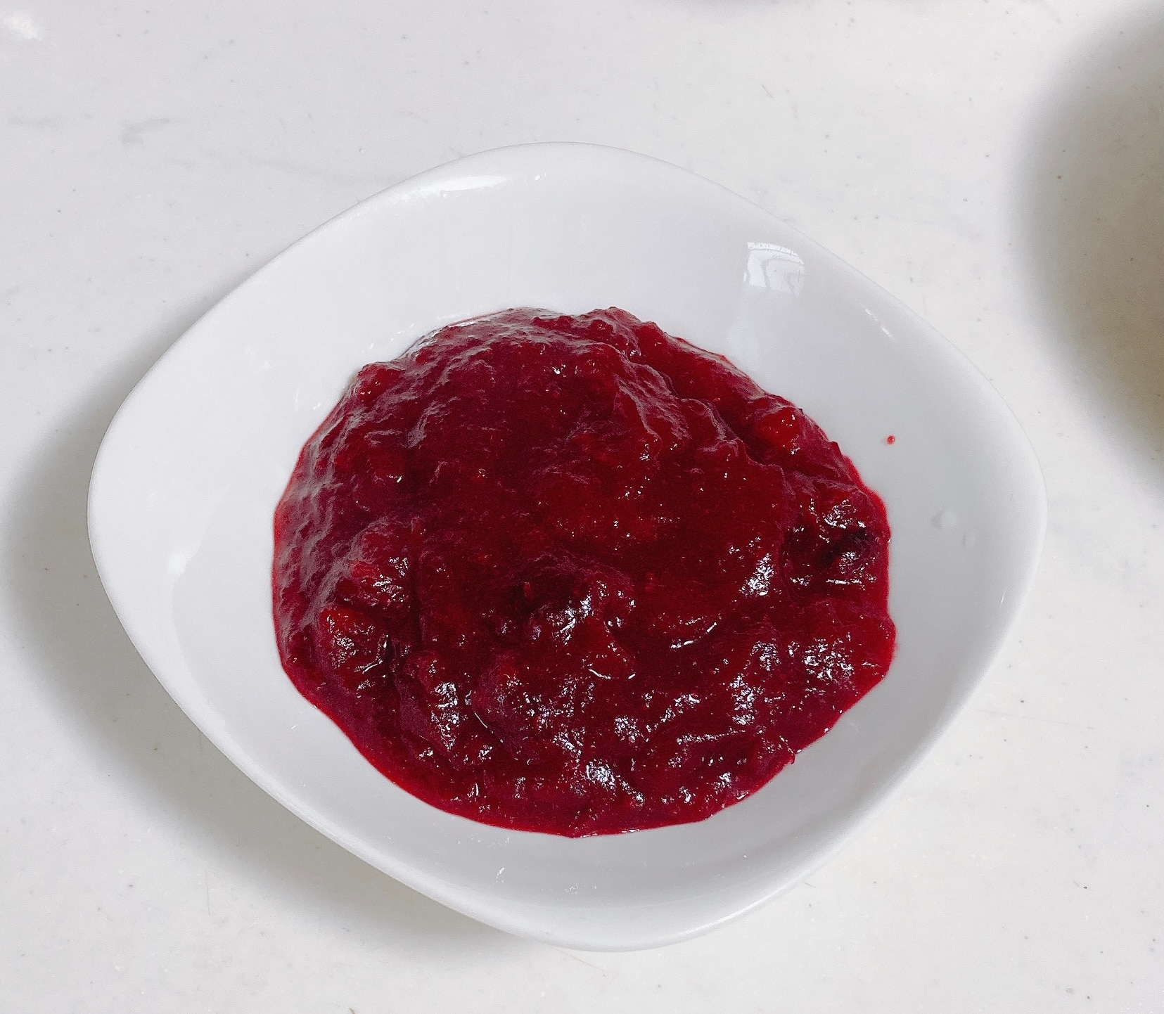 ホットワインとクランベリージャムのレシピ