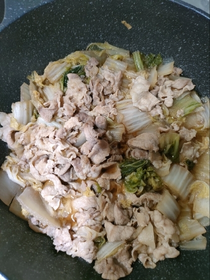 白菜の豚丼