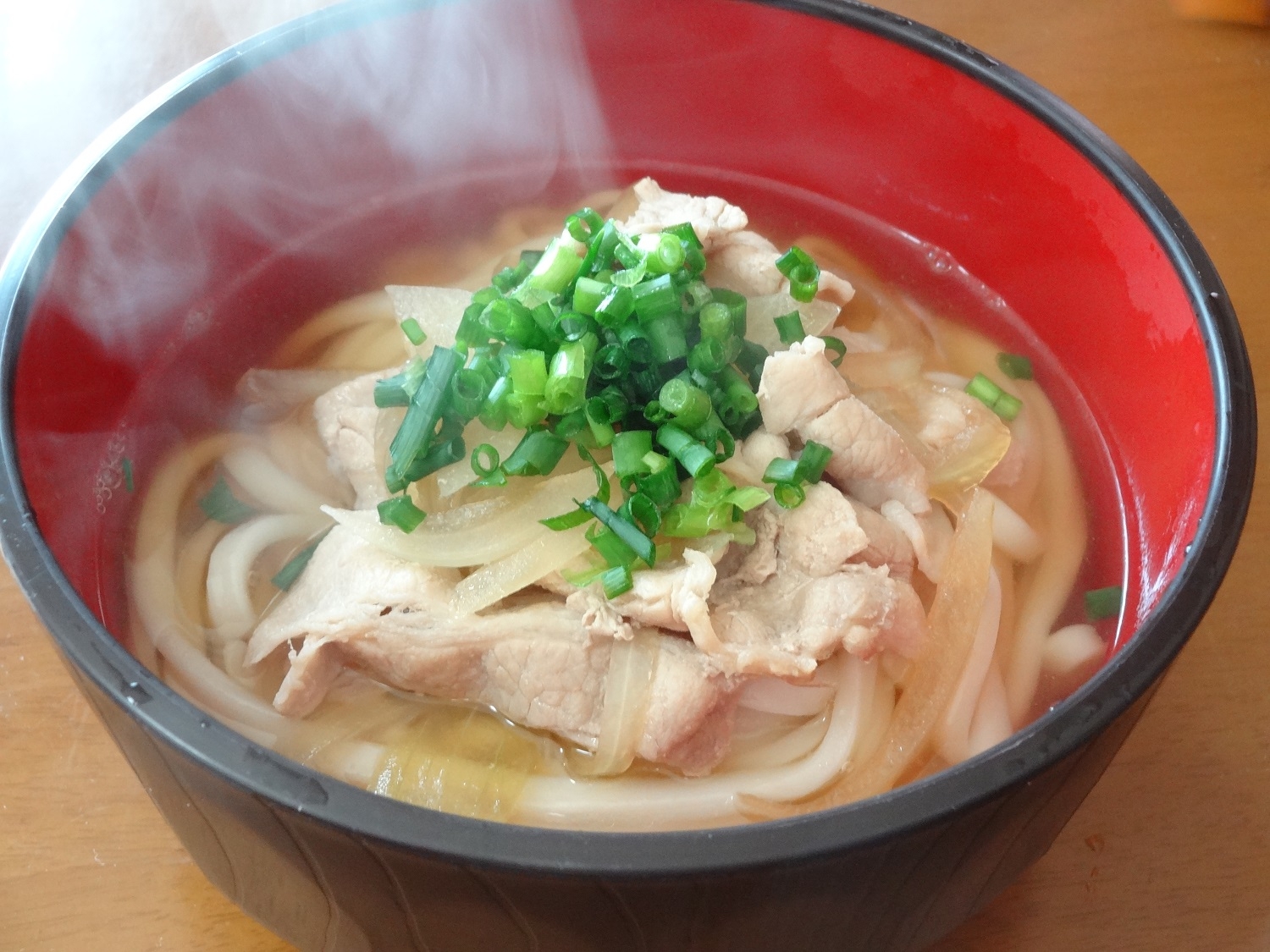 讃岐うどんで簡単に！あったか～い肉うどん