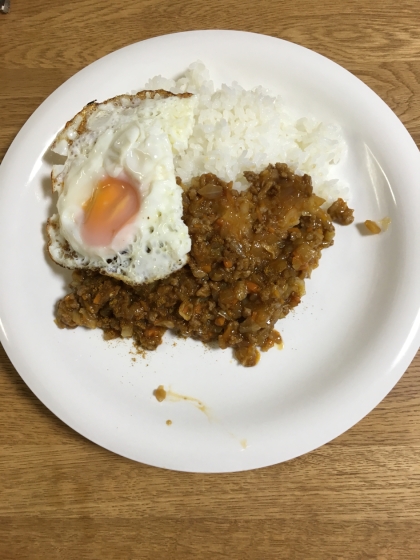 スパイス香る♪簡単ドライカレー