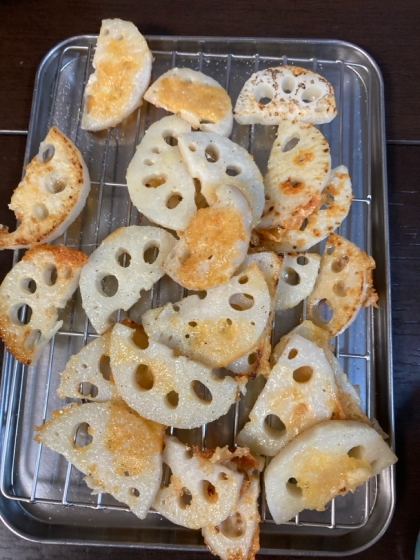 サクサク食感！レンコンチーズ焼き
