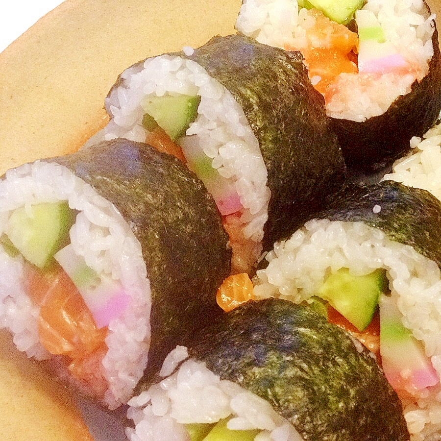 海鮮巻き寿司 おもてなしや節分にも レシピ 作り方 By Balletmom 楽天レシピ