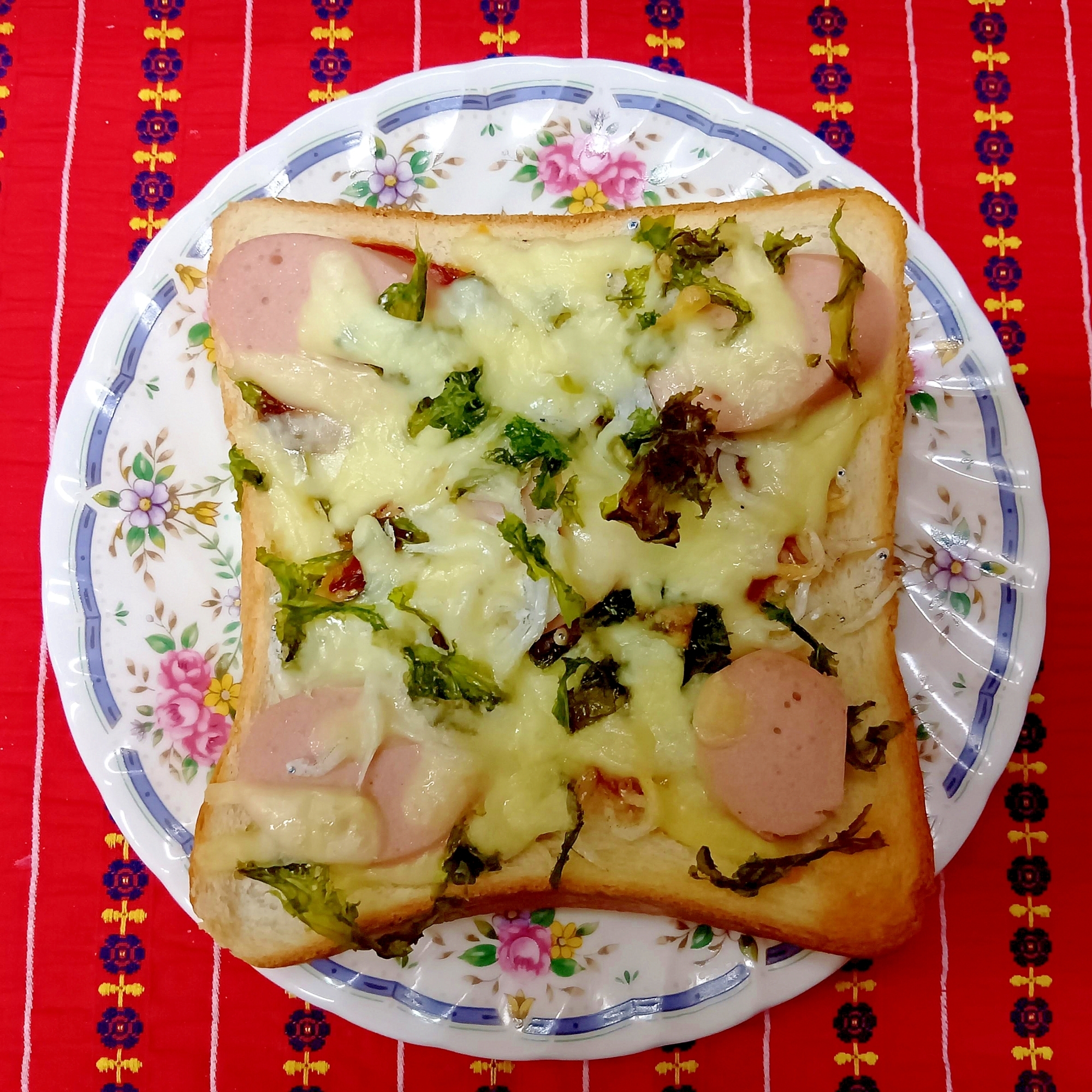 海苔のピザトーストその6