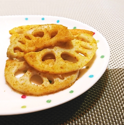 ごはんに合う！れんこんのカレーチーズ炒め