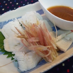 暑気払いに！ハモの湯引き