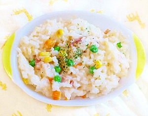 離乳食後期 優しい気持ちになるミルクリゾット レシピ 作り方 By 春虹ママ 楽天レシピ 離乳食後期 優しい気持ちになるミルクリゾット レシピ 作り方 By 春虹ママ 楽天レシピ