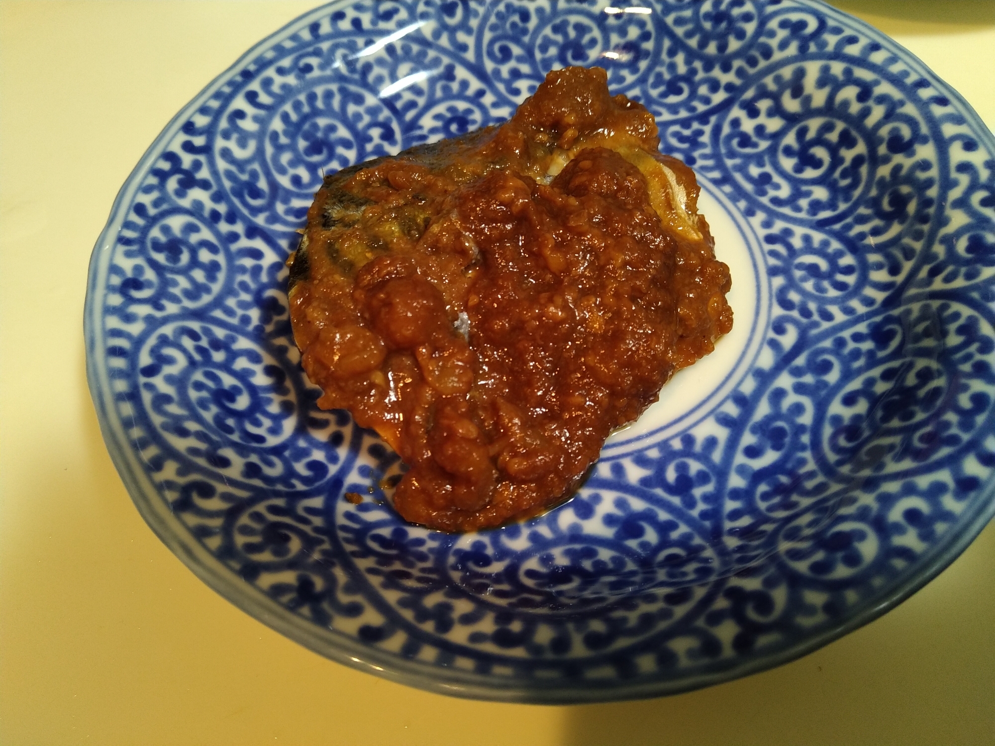 ごまくるみ♪鯖の味噌煮