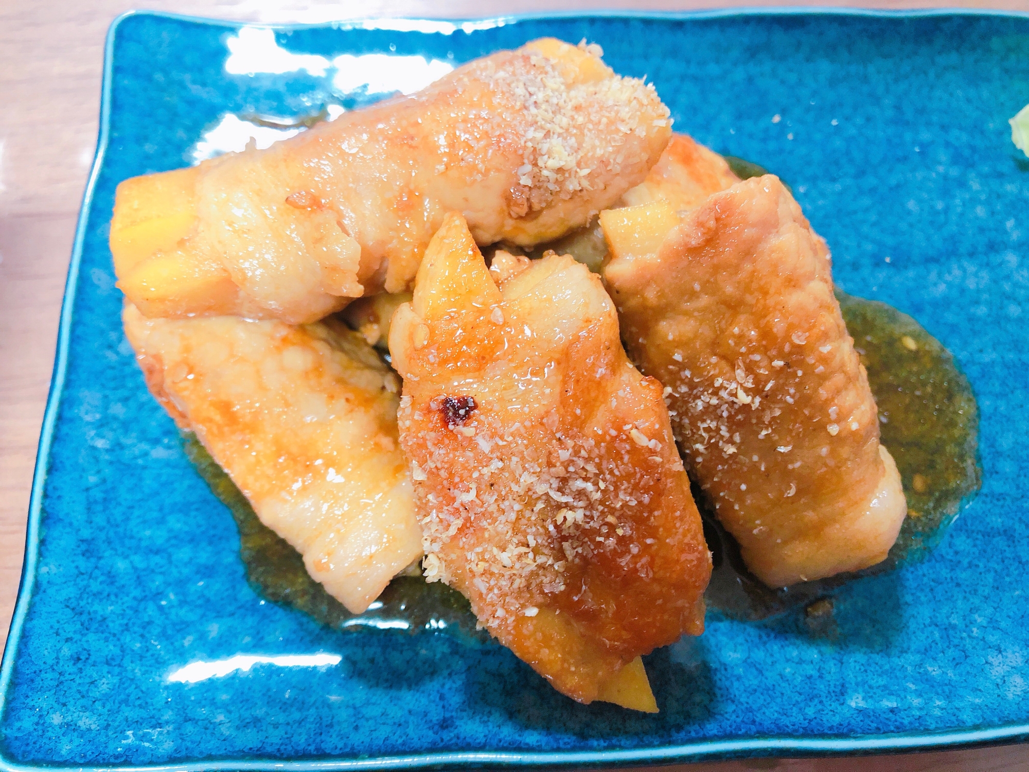 焼肉のタレで作るたけのこの簡単肉巻き レシピ 作り方 By にゃんこ 楽天レシピ 焼肉のタレで作るたけのこの簡単肉巻き レシピ 作り方 By にゃんこ 楽天レシピ