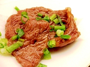 鹿肉のネギ塩レモン焼き レシピ 作り方 By 寝虎太郎 楽天レシピ