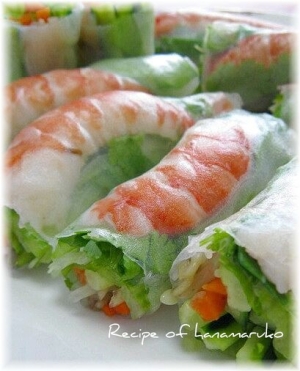 エビの生春巻のマヨ チリソース レシピ 作り方 By はなまる子 楽天レシピ エビの生春巻のマヨ チリソース レシピ 作り方 By はなまる子 楽天レシピ