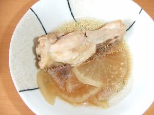 大根と手羽先の生姜煮