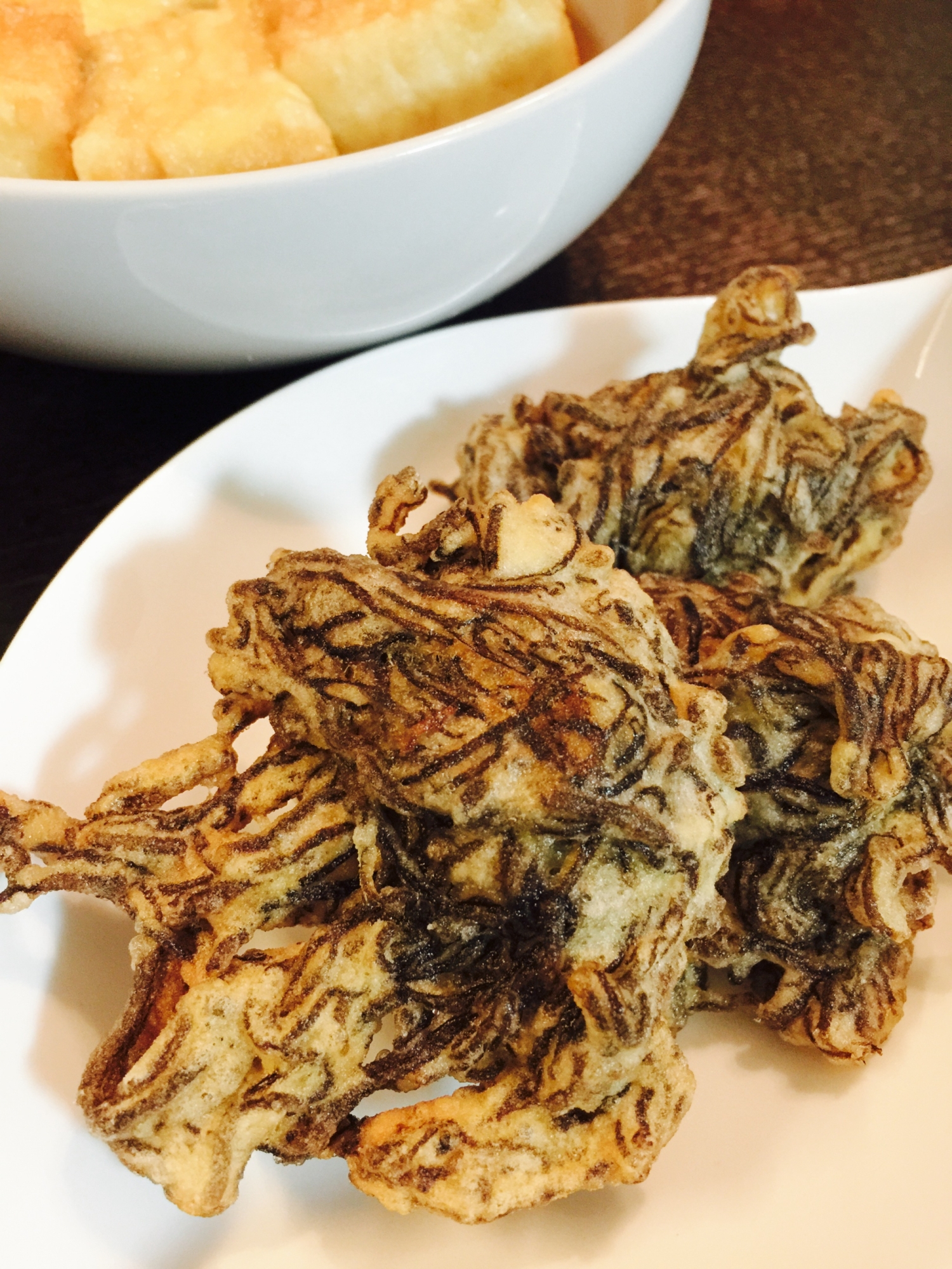 もずくの天ぷら