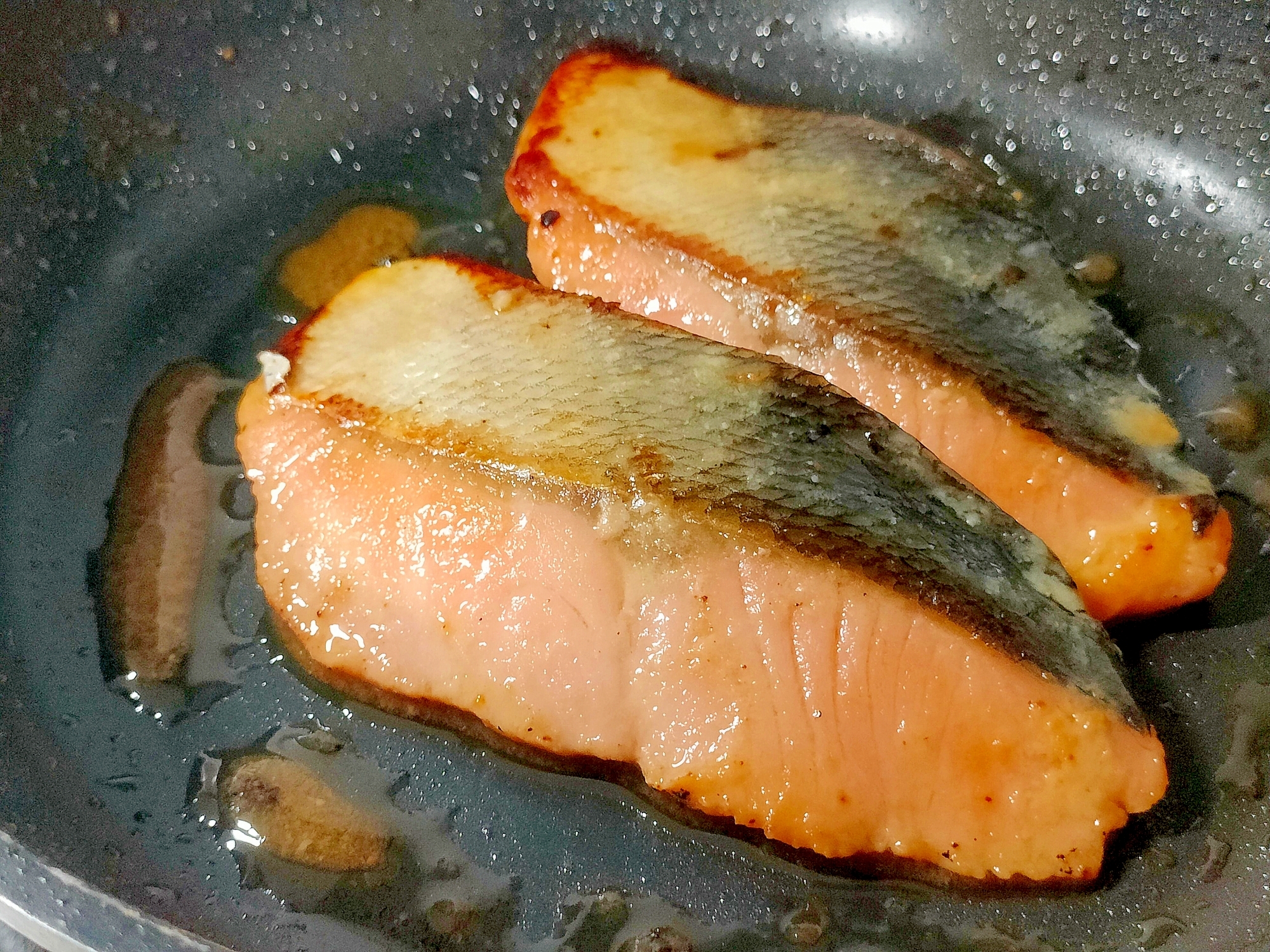 【試行錯誤の】鮭の西京焼き