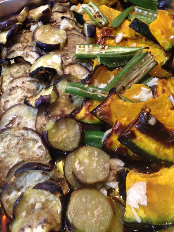 夏野菜グリルしたマリネ