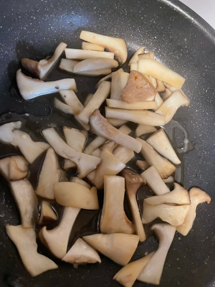 椎茸とエリンギの甘露煮