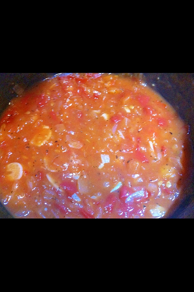 ハンバーグやゆで野菜にあうトマトソース