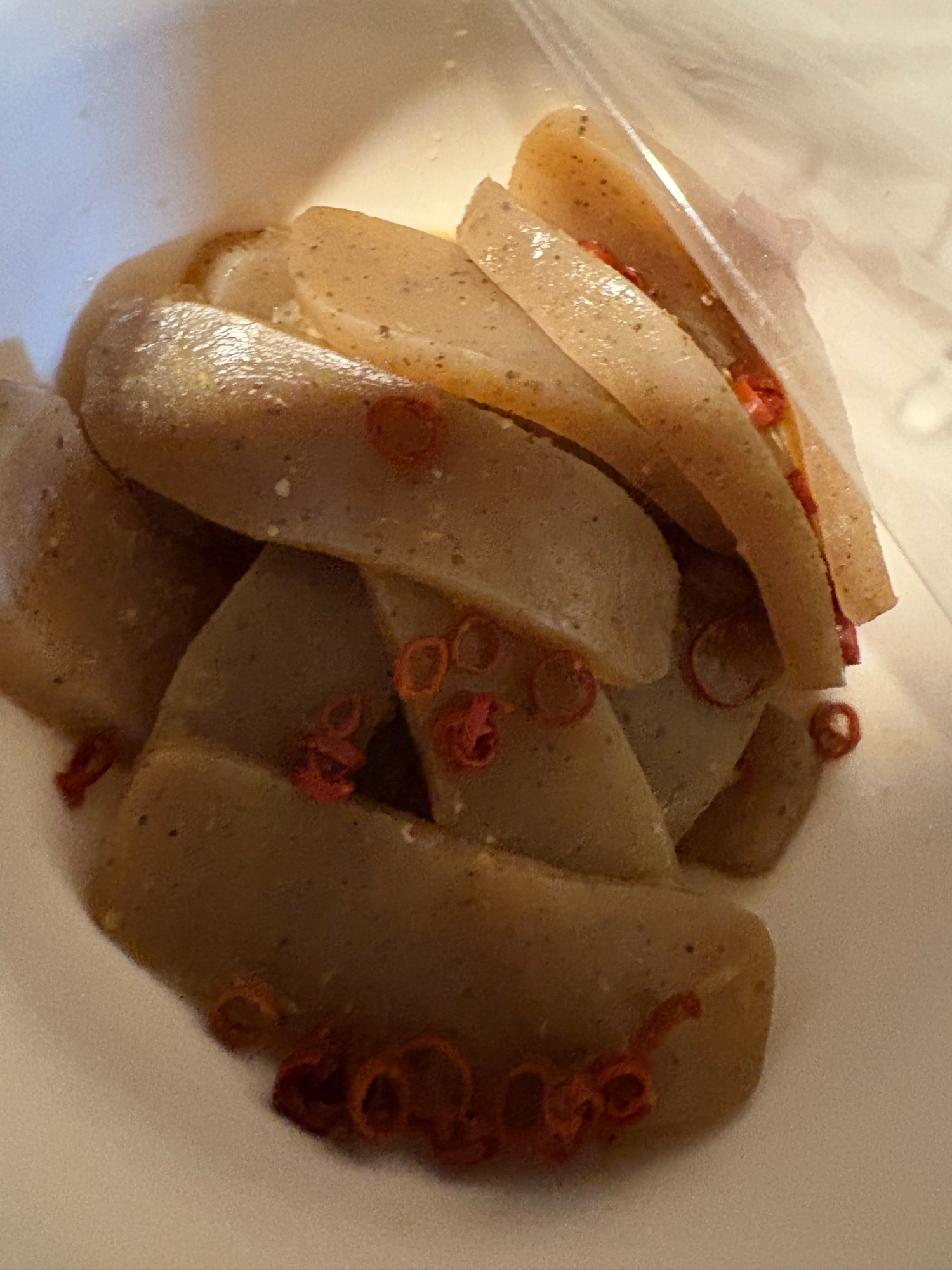 ピリ辛こんにゃくの煮物