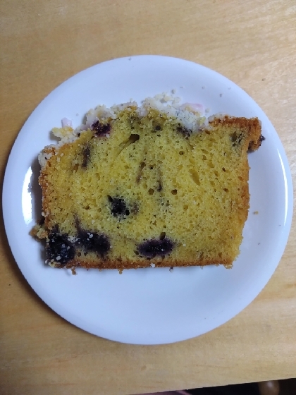 ブルーベリージャムのパウンドケーキ